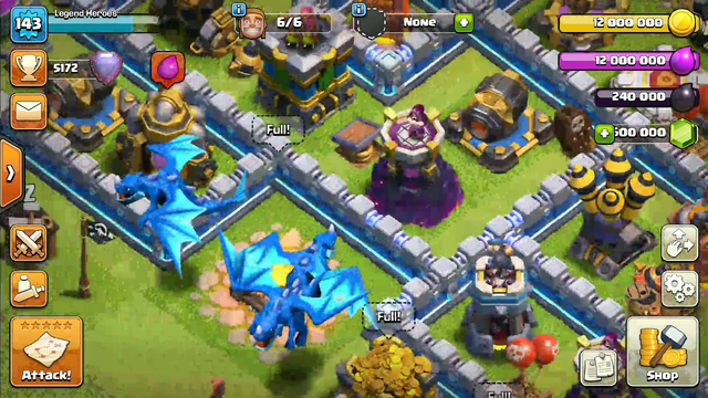Wizard Crystal Tower With Legend League Level 20 COC 2019