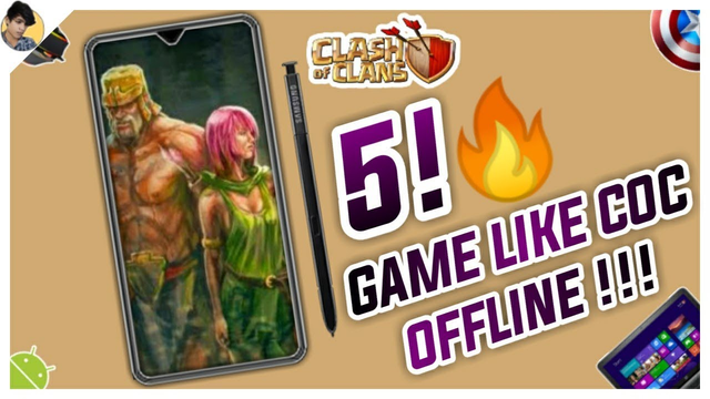Top 5! Best game like Clash Of clan[COC] offline/online
