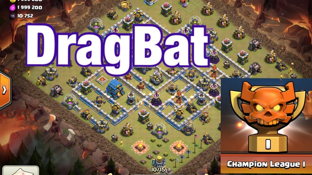 DragBat in ScCwl at Champs 1 | Clash of Clans
