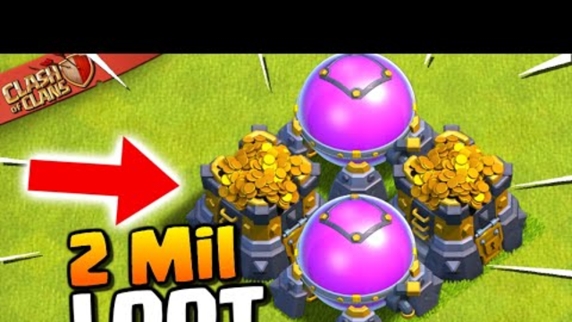 My BEST LOOT EVER! Get ready for TH13 by Farming BIG (Clash of Clans)