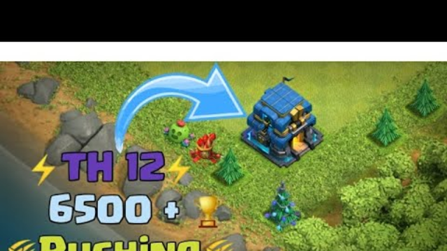 Th12 Pushing Live And Base Visiting + Sub For Sub !! Clash Of Clans !!