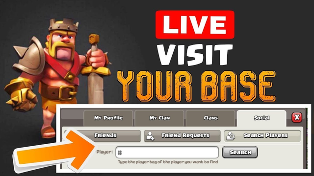 CLASH OF CLANS LET'S VISIT YOUR BASES