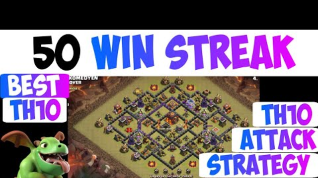 Pasukan War / Push Trophy TH 10 - Clash of Clans Indonesia