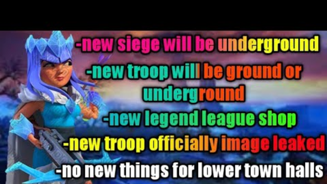 Legend league shop,female hero,lower town hall update,new troop ground,etc..Clash of clans India.