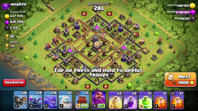 (Clash of clans ) th11 attacks road to max