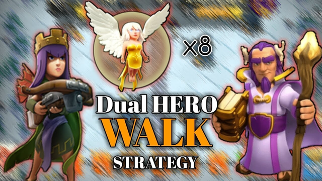 Hero Walk PekkaBoBatWitch - TH12 NEW STRATEGY -Clash of Clans