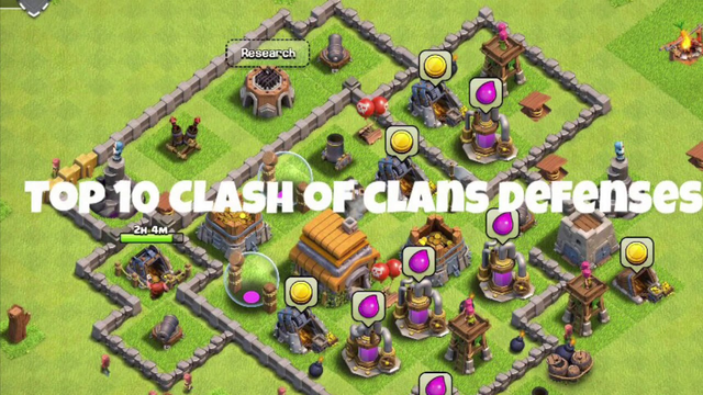 Top 10 Clash of Clans Defenses