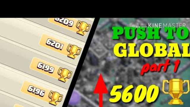 PUSH TO GLOBAL LEADERBOARDS (Part 1) | CLASH OF CLANS BUILDER BASE