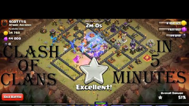 Clash Of Clans In 5 Minutes