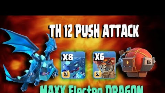 Electro dragon loon beast war attack  - ||clash of Clans||