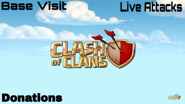 Playing clash of clans  live stream + base visits & live attacks