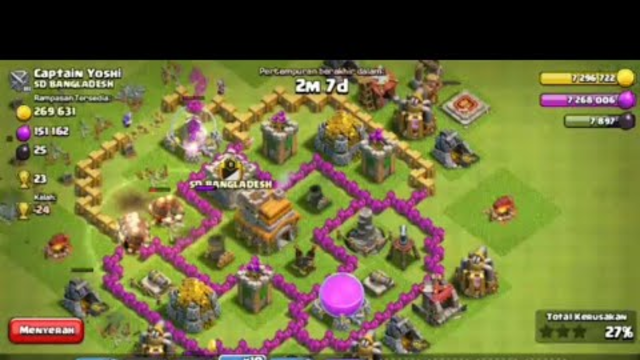 CLASH OF CLANS | TOWN HALL 7 GIANTS ATTACK