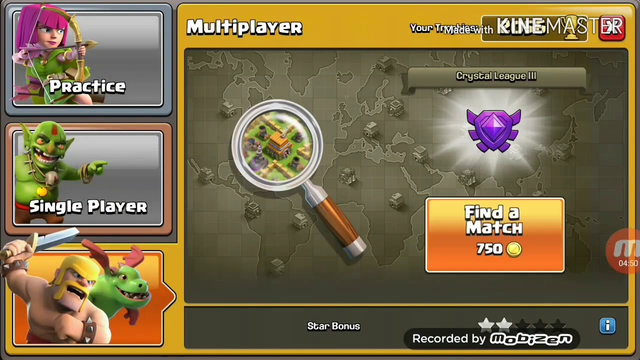 TRYING A ATTACK STRATEGY IN CLASH OF CLANS