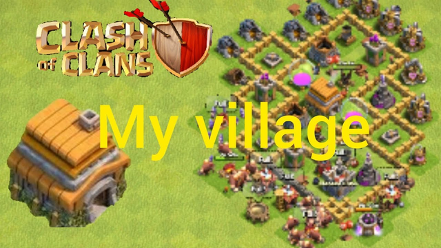 (Clash Of Clans),My,Level,6,Town,Hall,Village