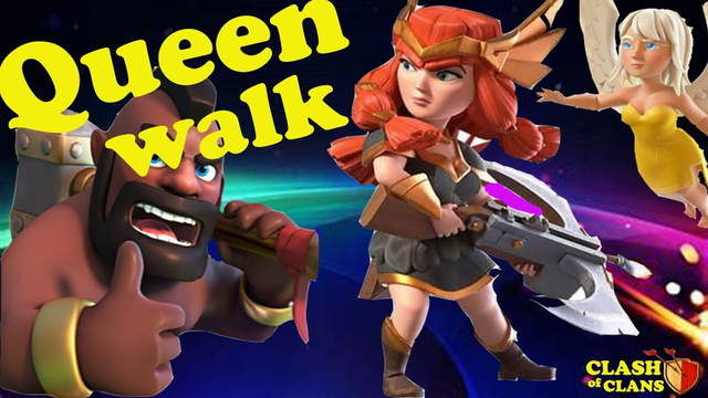 Th10 | Queen Walk | Hog Attack | Powerful Attack Strategy | Clash Of Clans | 2019