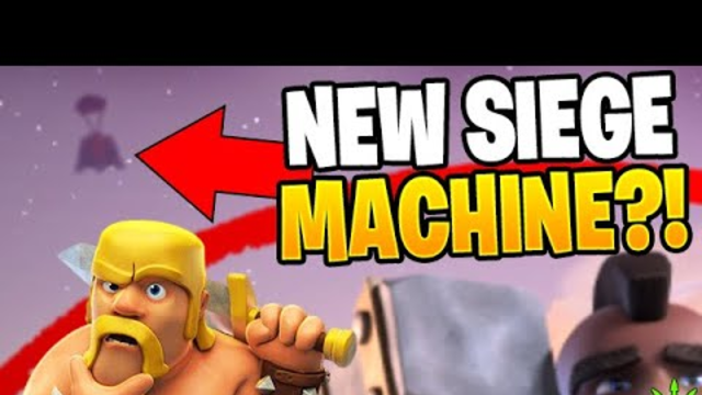 IS THIS A NEW SIEGE MACHINE COMING TO CLASH OF CLANS?!