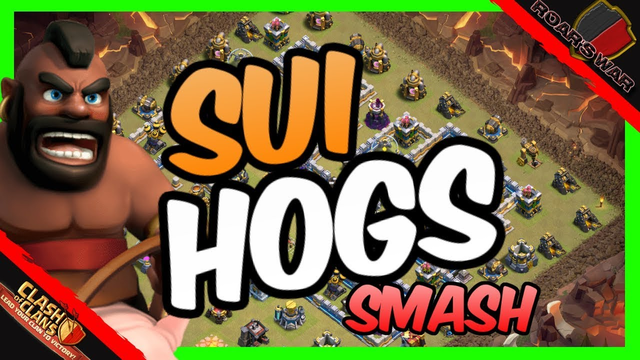 TH12 Sui + Hogs SMASHING Bases | Clash of Clans