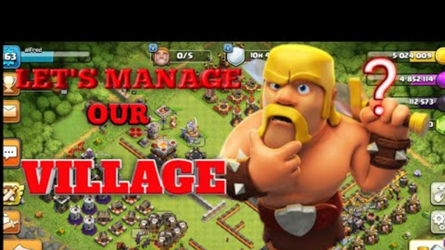 CLASH OF CLANS || Time management of upgrade||
