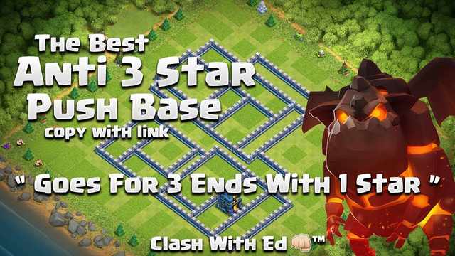 Goes For 3 Stars Gets One Star - Clash of Clans
