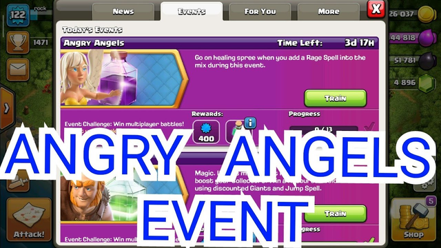 ANGRY ANGELS ARE HERE || EPIC RUSH || CLASH OF CLANS