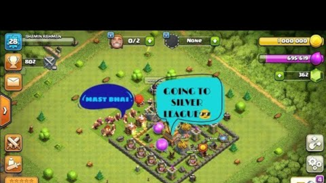CLASH OF CLANS|GOING TO SILVER LEAGUE IN TH 5|