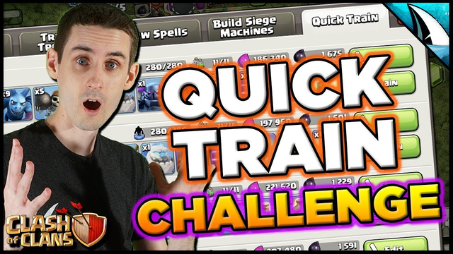 Can I Triple With Every Army?!? Quick Train Army Challenge! | Clash of Clans