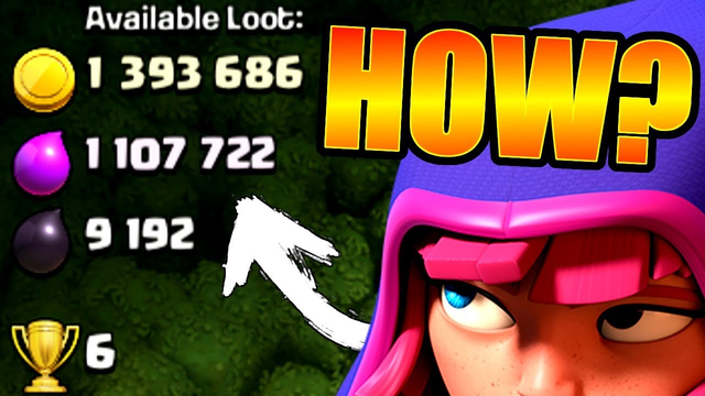 THE SECRET TO FINDING MEGA LOOT IN CLASH OF CLANS!