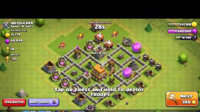 Clash of clans Best th7 STRATEGY!!!!