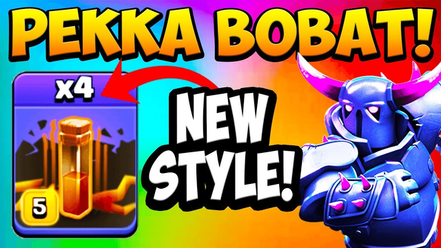 *NEW STYLE* TH11 PEKKA BOBAT WITH 4 QUAKE! Town Hall 11 Attack Strategy CLASH OF CLANS