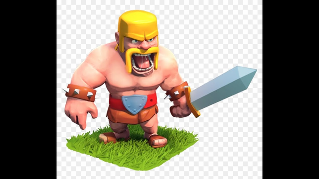 Clash of clans/barbarian attack