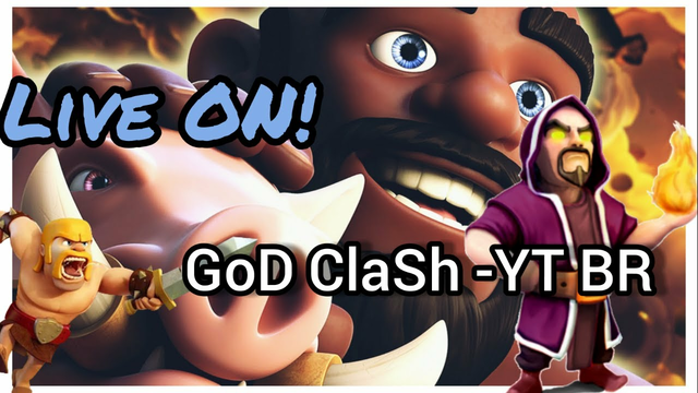 Live ON | Live Teste - CLASH OF CLANS!
