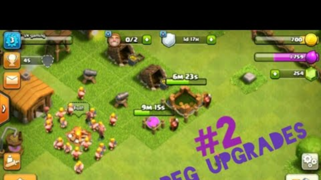 Clash of clans /storeg upgrad /without bye gems /#2