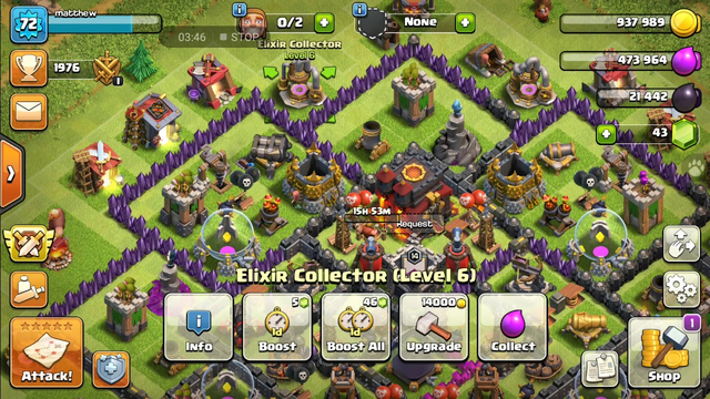 Going for Crystal 3 on(clash of clans)