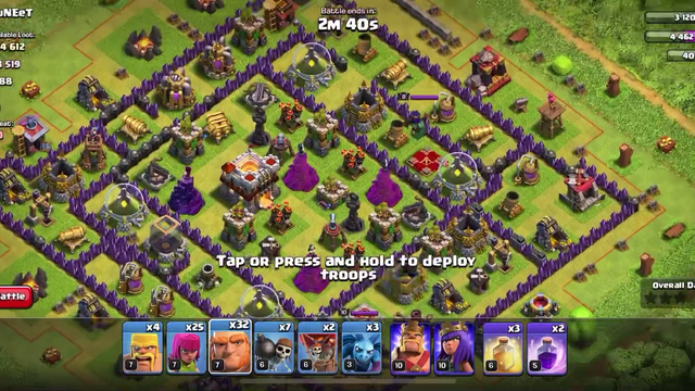 GIANTS ATTACK ABANDONED TOWN-HALL 11 BASE... CAN WE GET THREE STARS? (Clash of Clans)