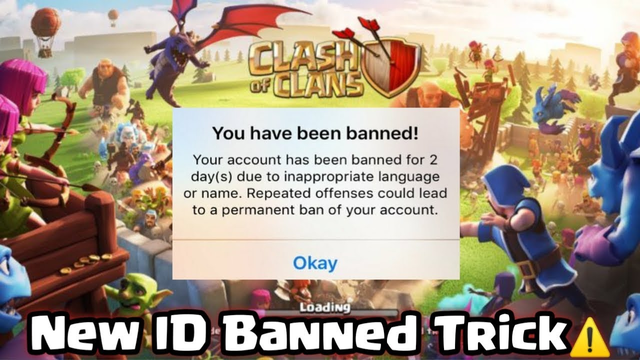 How To Unbanned Your Banned COC Acc !!! | New id Banned Trick 2019 | #ClashofClans