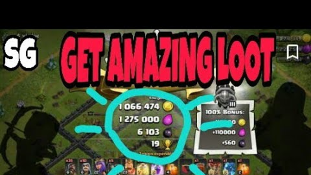 GET MILLIONS OF LOOT IN CLASH OF CLANS BY Sacchi Gaming
