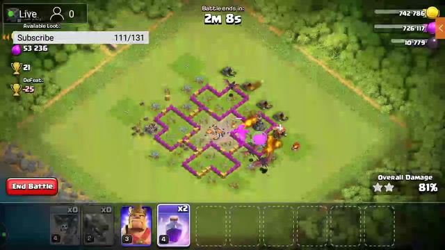 clash of clans!live attack 2