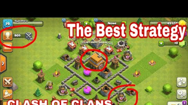 The Best Strategy in Clash of Clans