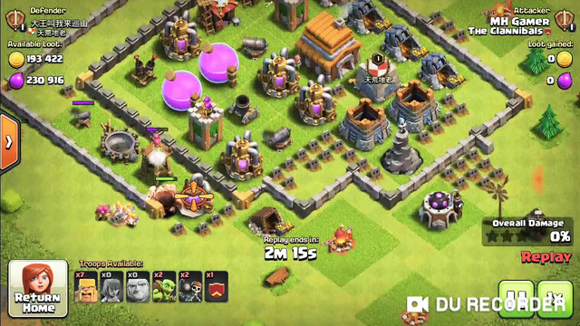 Clash of Clans 3 level best Attack