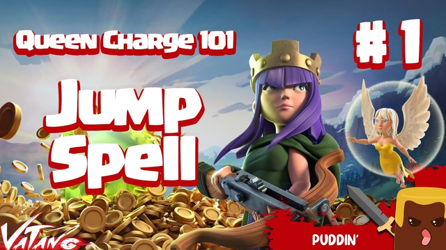 Queen Charge 101 Ep.1 |  Jump Spell | TH12 Attack Strategies | Vatang | OneHive | Clash of Clans