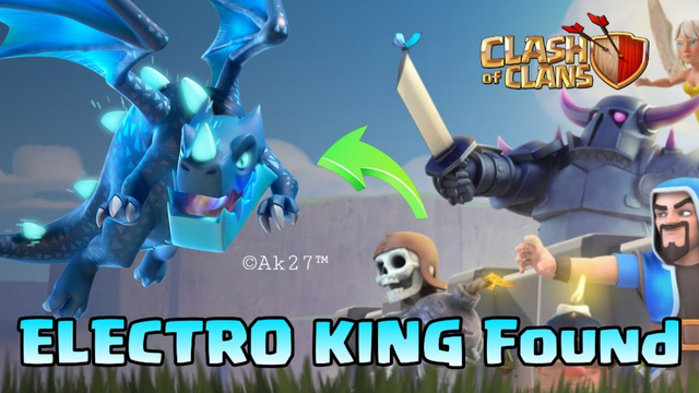 Electro Dragons King Found in Clash of clans l Undefinable Attacker
