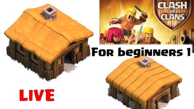STARTING CLASH OF CLANS GUIDE FOR NOOB TH1||GAMING LIVE|| ANDROID GAMEPLAY