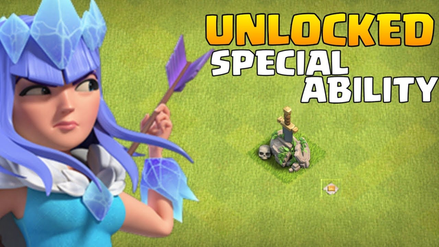 Ice Queen skin ability coc - clash of clans
