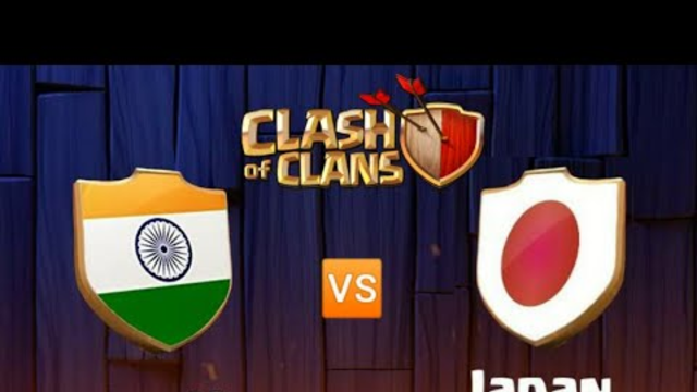 INDIA VS JAPAN || Best th 9 war || Amazing th 9 war attack strategy's in Clash of Clans