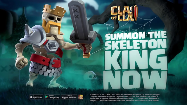 Terrify Your Opponents With The Skeleton King! Clash of Clans October Season Challenges