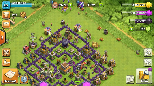 Gowipe th 8 | 3 stars | clash of clans indonesia.