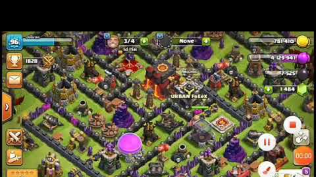MY CLASH OF CLANS I UPGRADED THE TOWNHALL TO 10 SEE NOW??GO