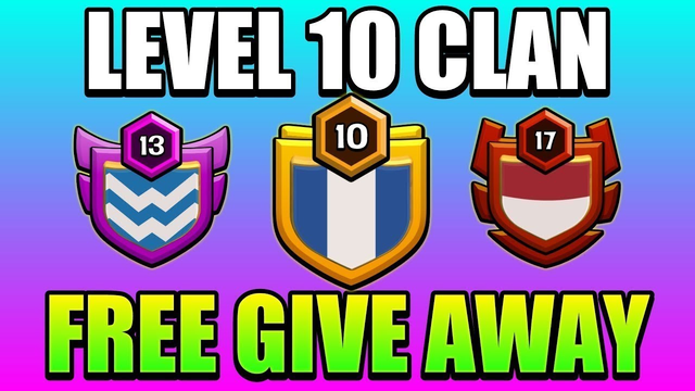 Level 10 clan giveaway join fast(Watch me stream Clash of Clans on Omlet Arcade!)