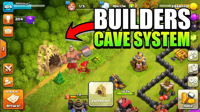 New Update - Builder's Cave Update Concept COC - Clash of Clans
