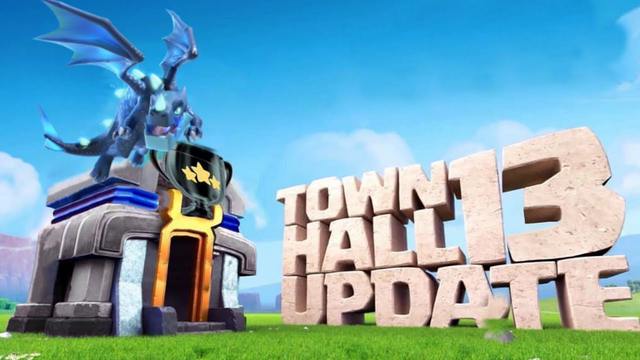 Town hall 13 reveled , First Look th13 - Clash of clans upcoming update